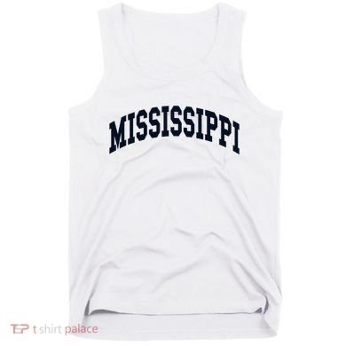Mississippi Throwback Design Classic Tank Top
