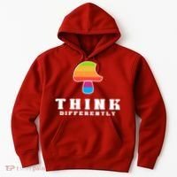 Mushroom Think Different Hoodie thumb 0