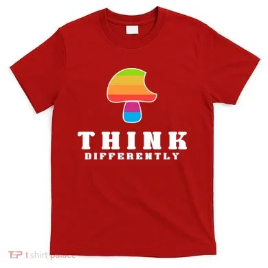 Mushroom Think Different T-Shirt