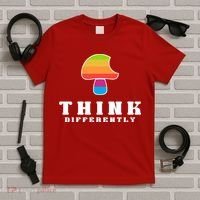 Mushroom Think Different T-Shirt thumb 5