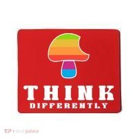 Mushroom Think Different Mousepad thumb 0