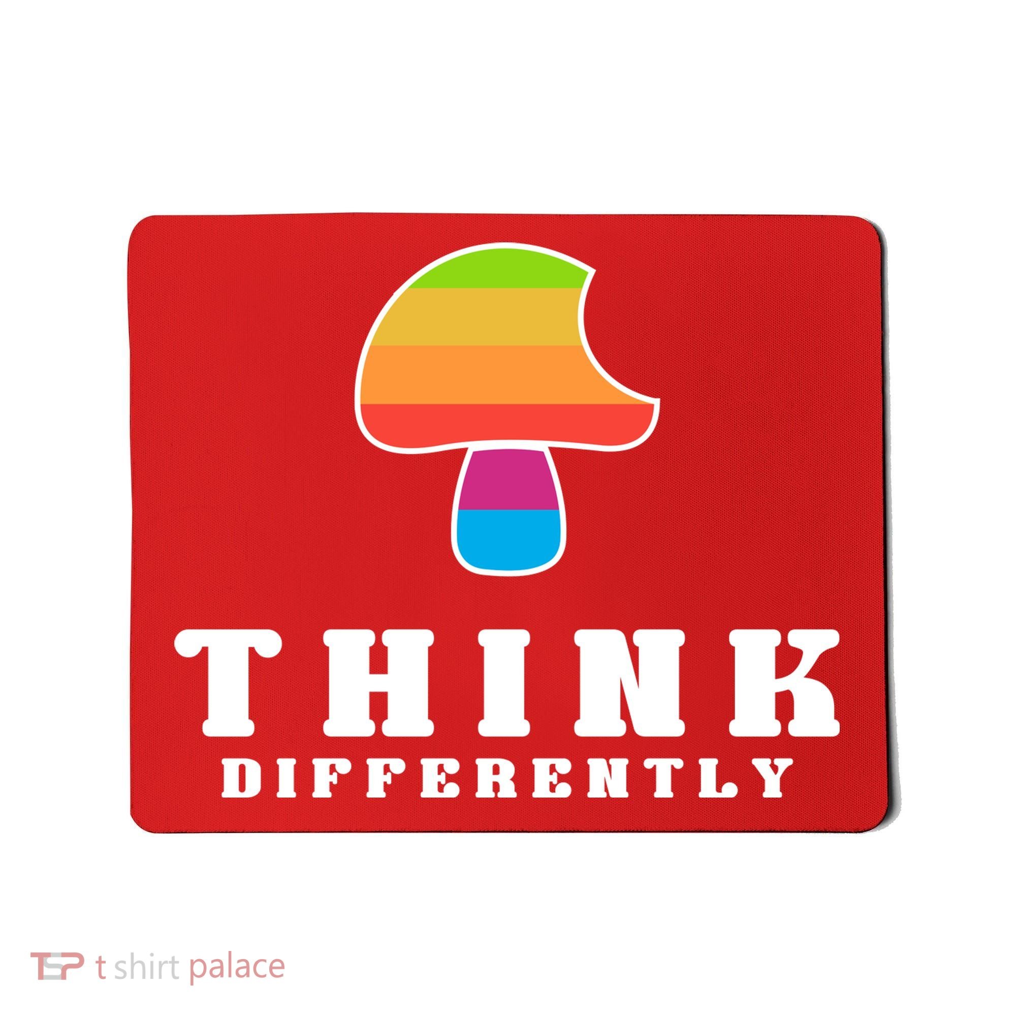 Mushroom Think Different Mousepad