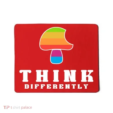 Mushroom Think Different Mousepad