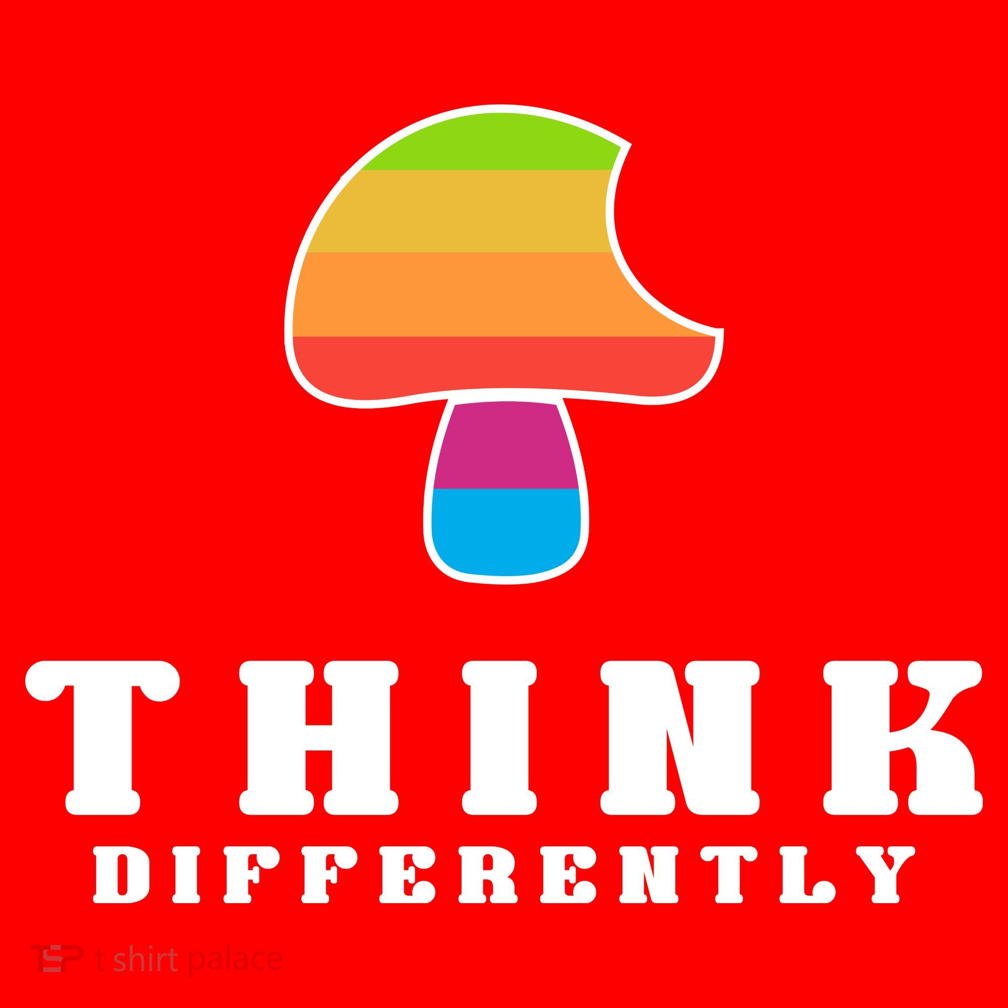Mushroom Think Different Mousepad