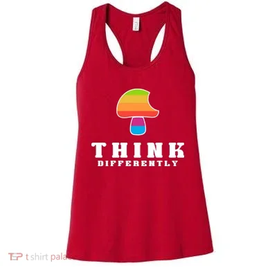 Mushroom Think Different Women's Tank Top