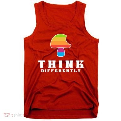 Mushroom Think Different Tank Top