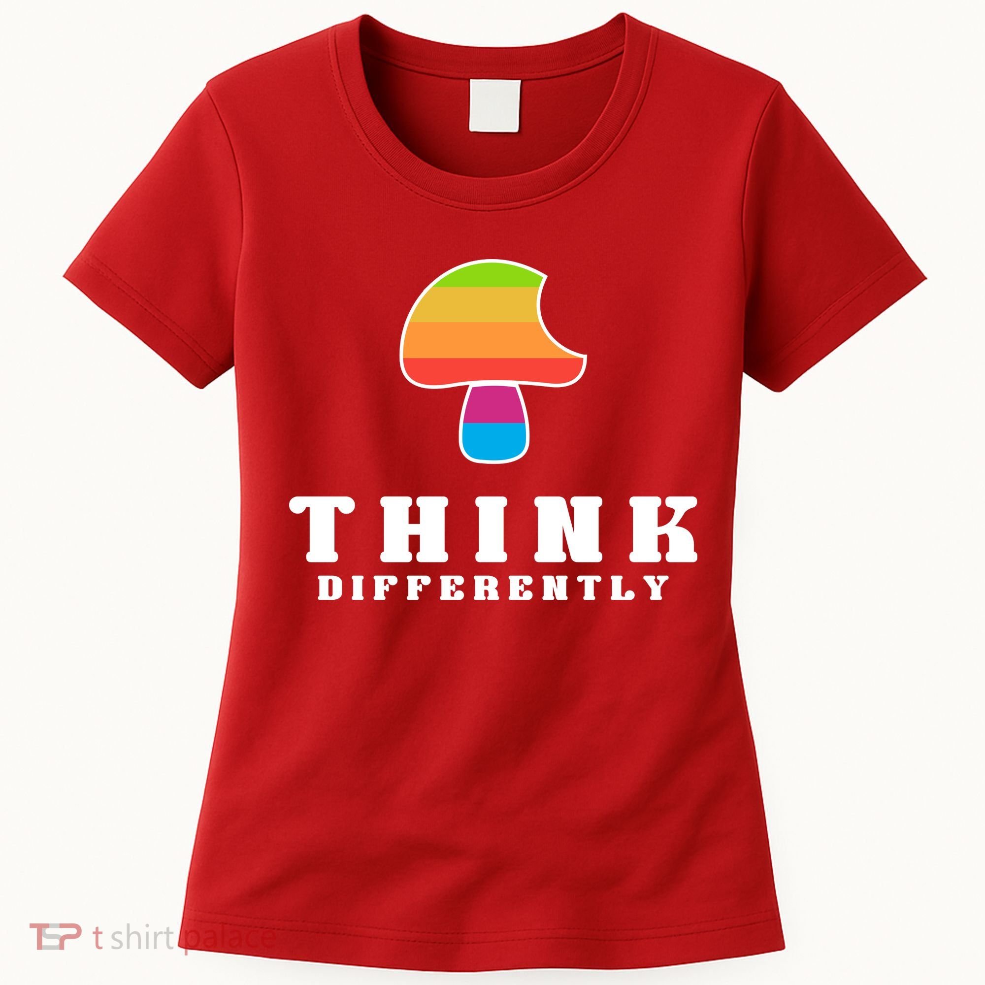 Mushroom Think Different Women's T-Shirt