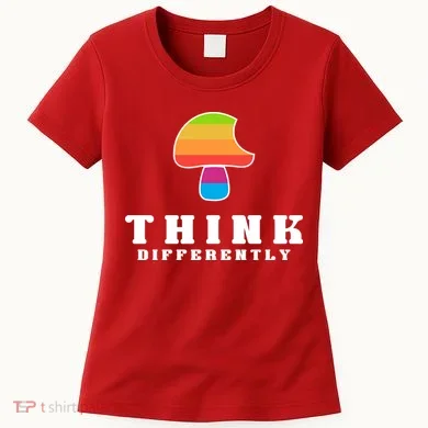 Mushroom Think Different Women's T-Shirt