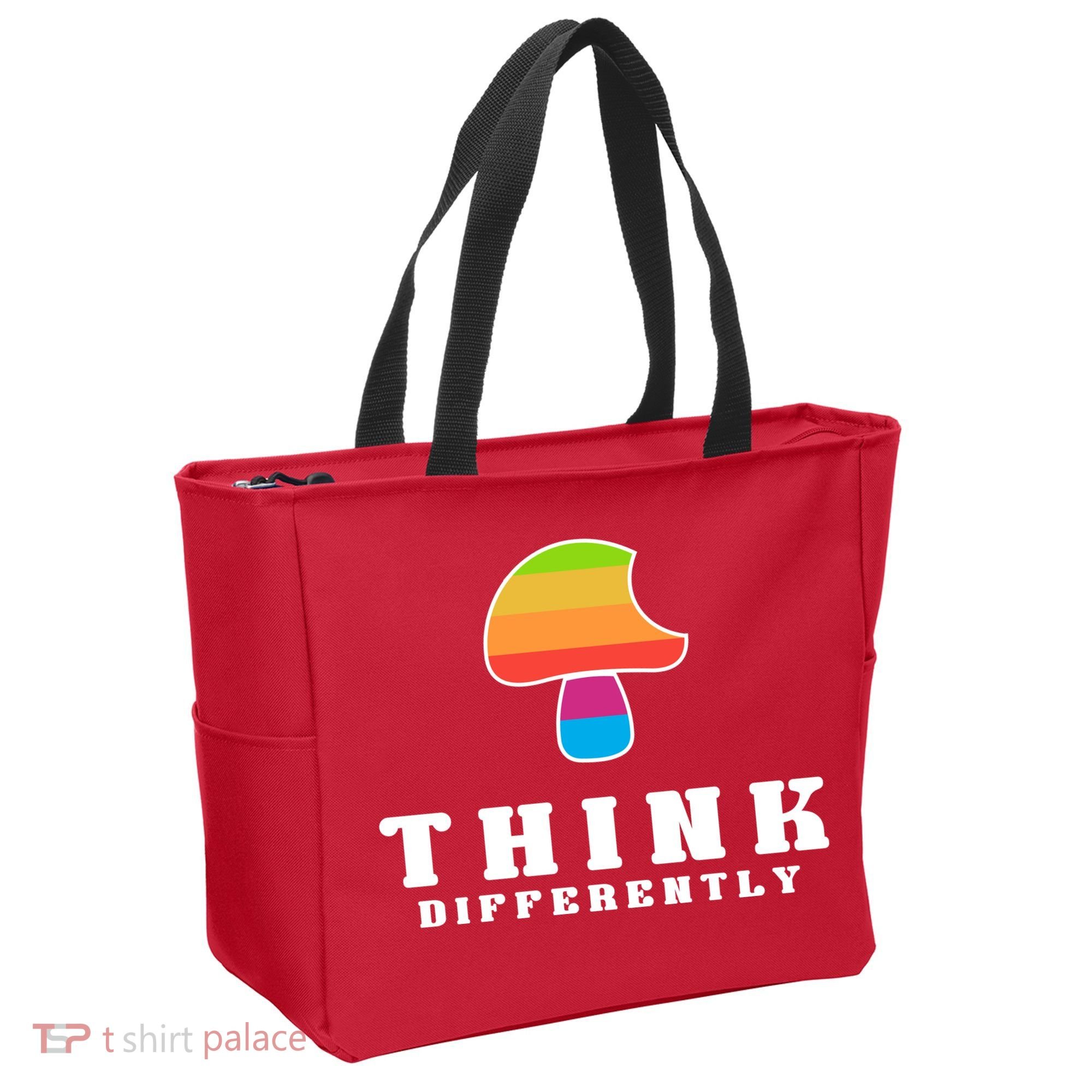 Mushroom Think Different Tote Bag