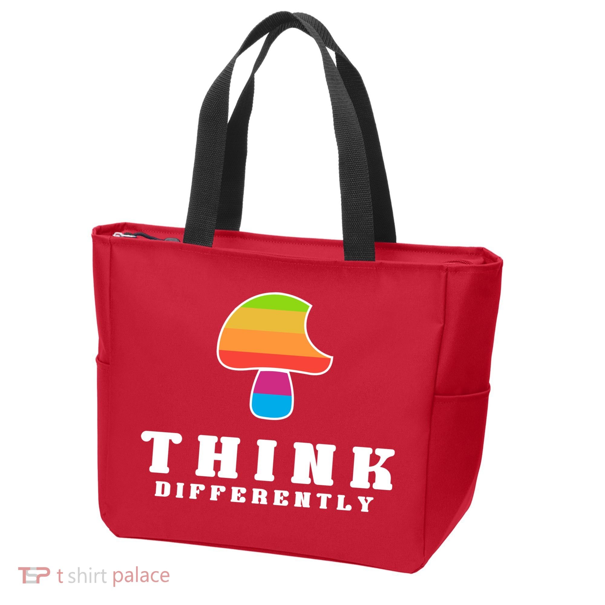 Mushroom Think Different Tote Bag