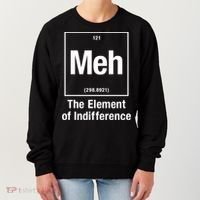 Meh The Elet Of Indifference Gift Women's Sweatshirt thumb 0