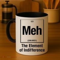 Meh The Elet Of Indifference Gift Coffee Mug thumb 4
