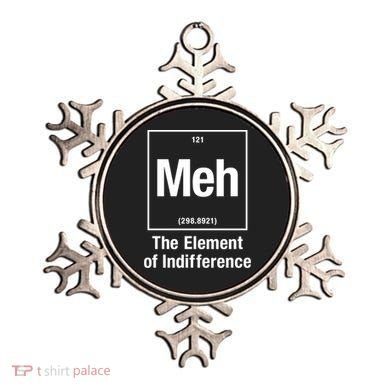 Meh The Elet Of Indifference Gift Ornament