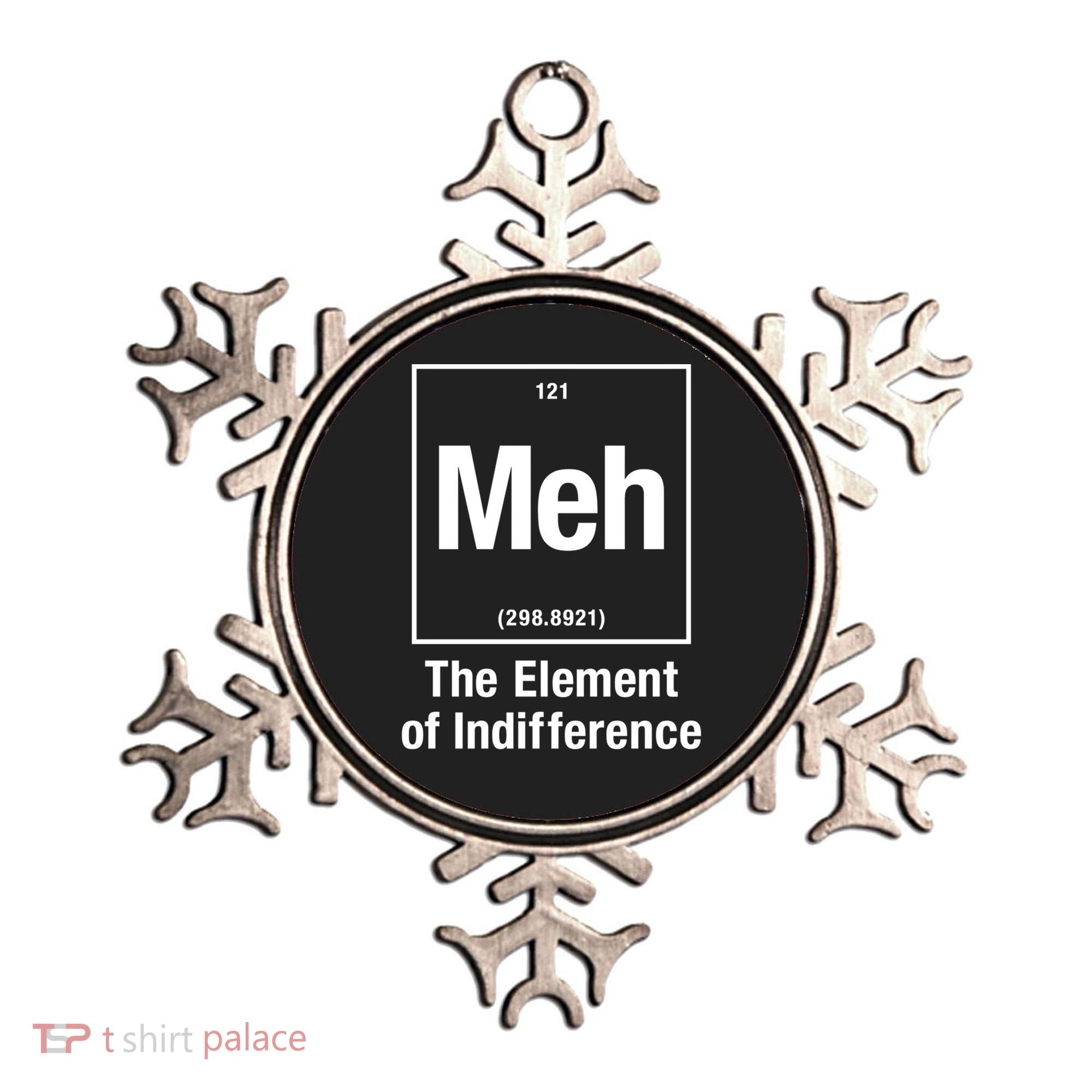 Meh The Elet Of Indifference Gift Ornament