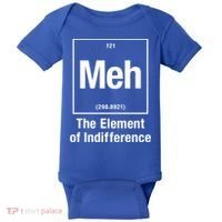 Meh The Elet Of Indifference Gift Baby Bodysuit thumb 0