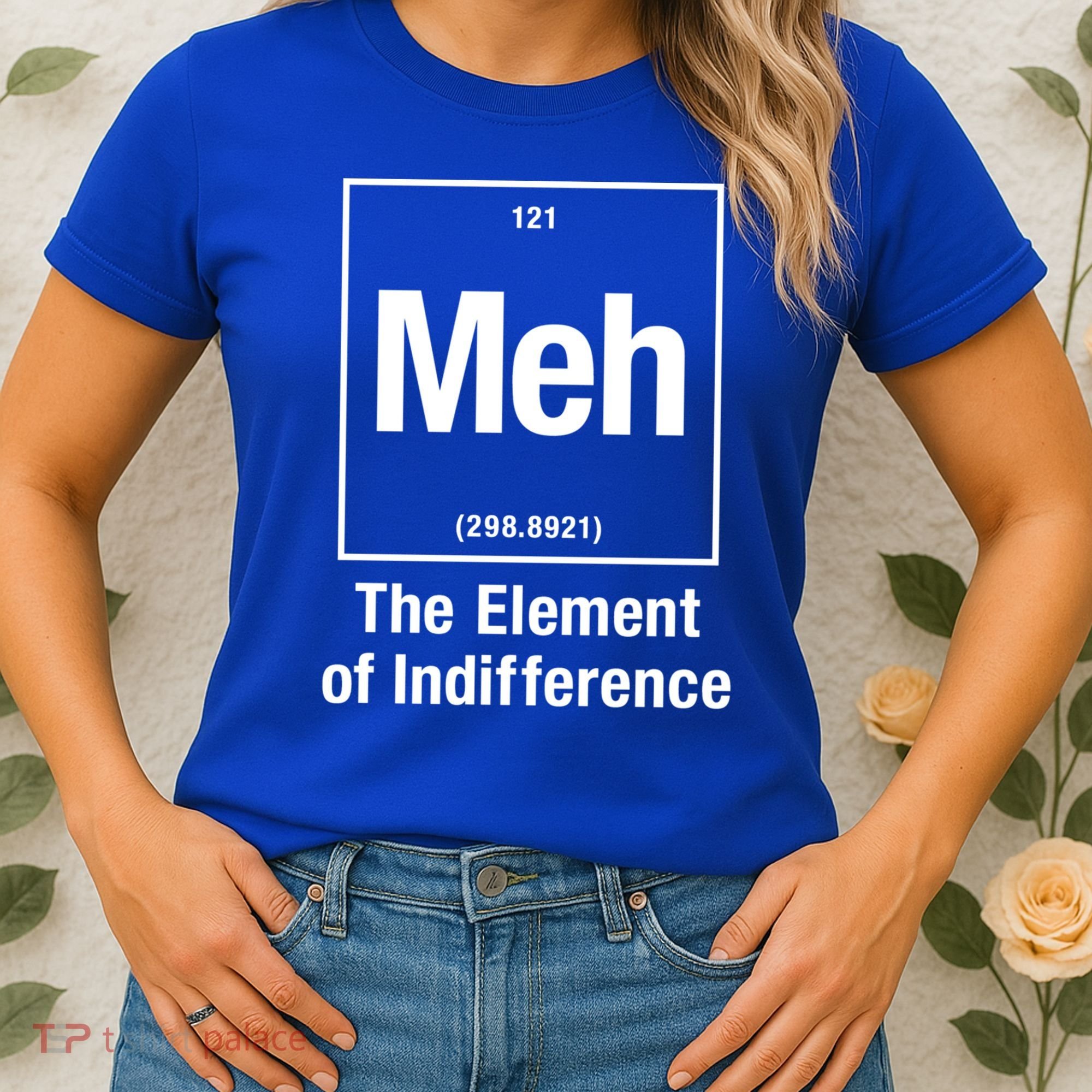 Meh The Elet Of Indifference Gift Women's T-Shirt