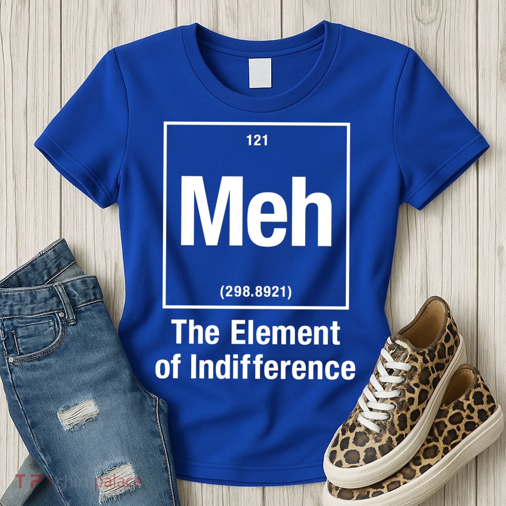 Meh The Elet Of Indifference Gift Women's T-Shirt