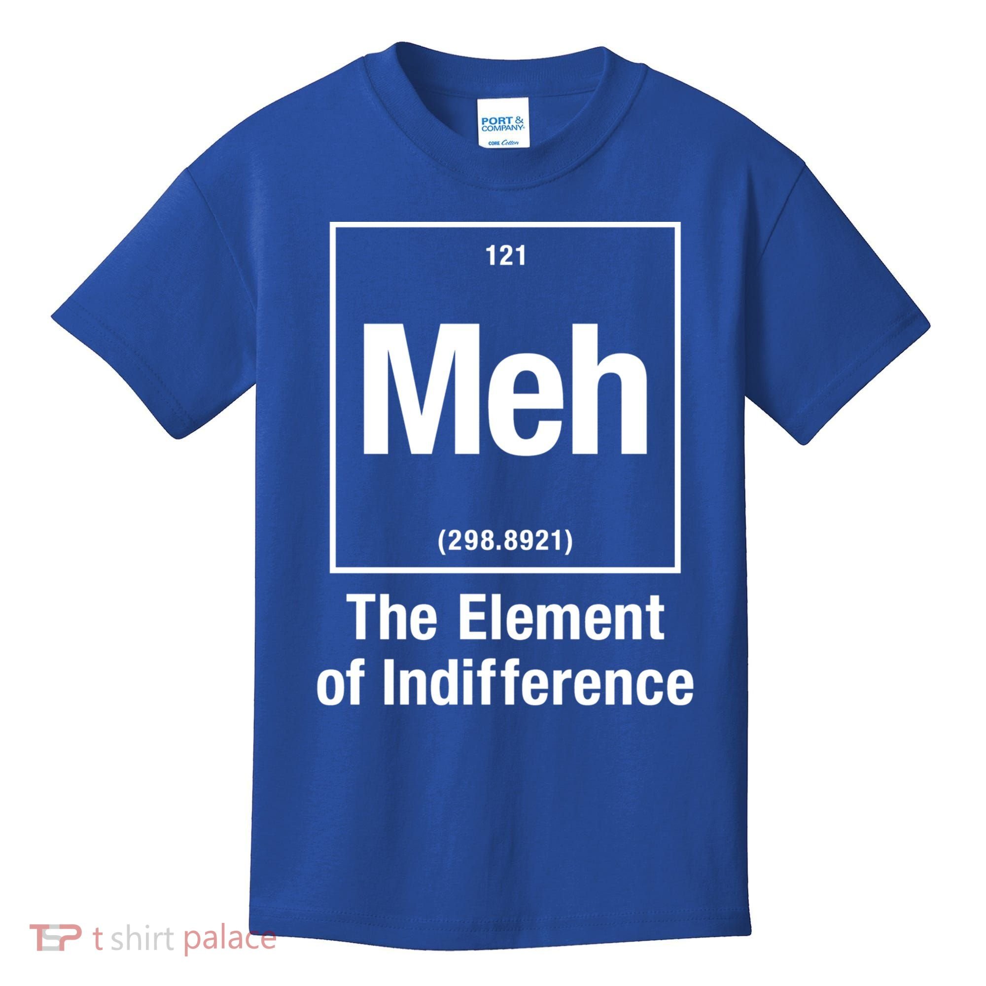 Meh The Elet Of Indifference Gift Kids T-Shirt