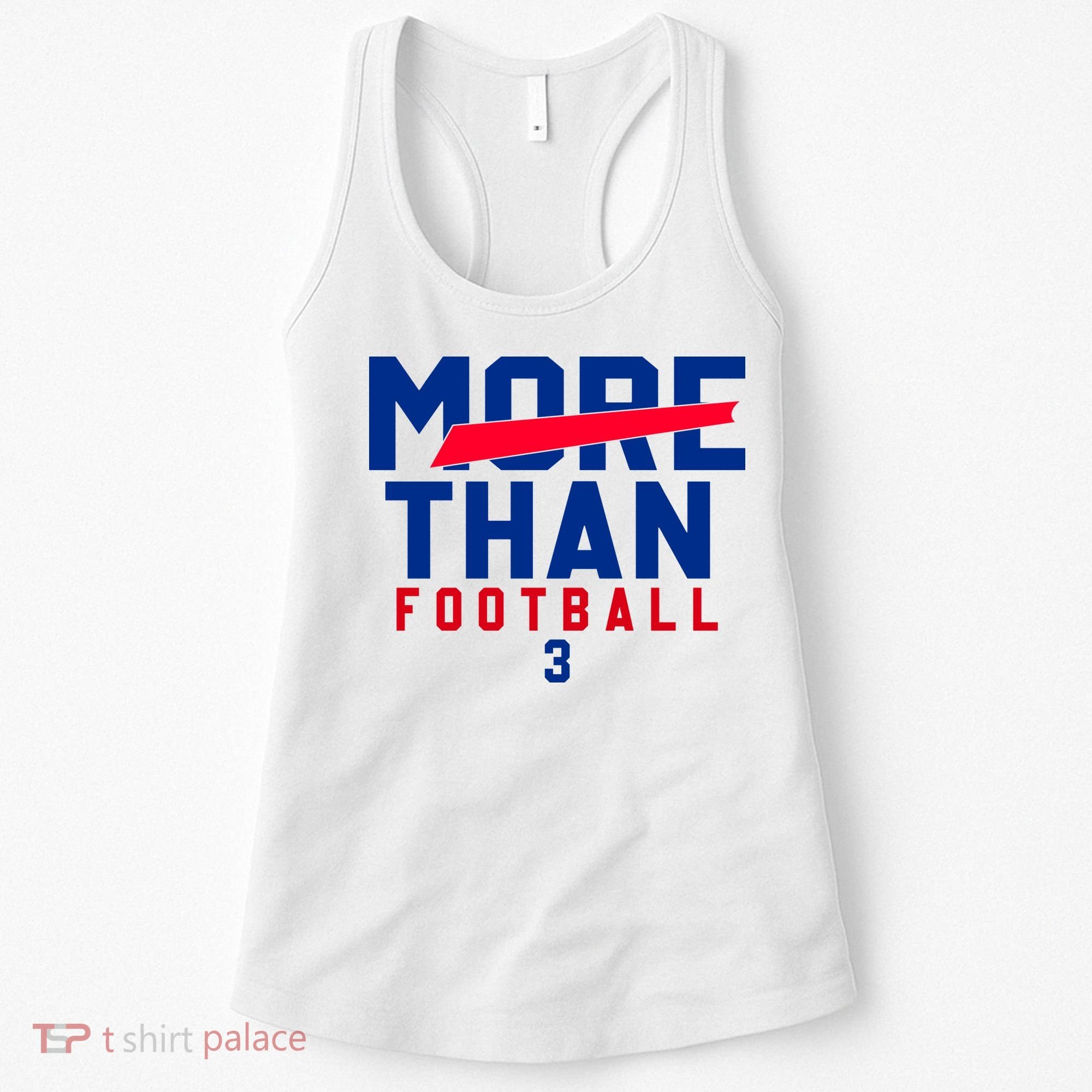 More Than Football 513 Stand With Buffalo Love For 3 Pray For Damar Women's Tank Top