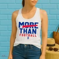 More Than Football 513 Stand With Buffalo Love For 3 Pray For Damar Women's Tank Top thumb 2