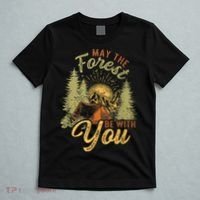 May The Forest Be With You Camping T-Shirt thumb 5