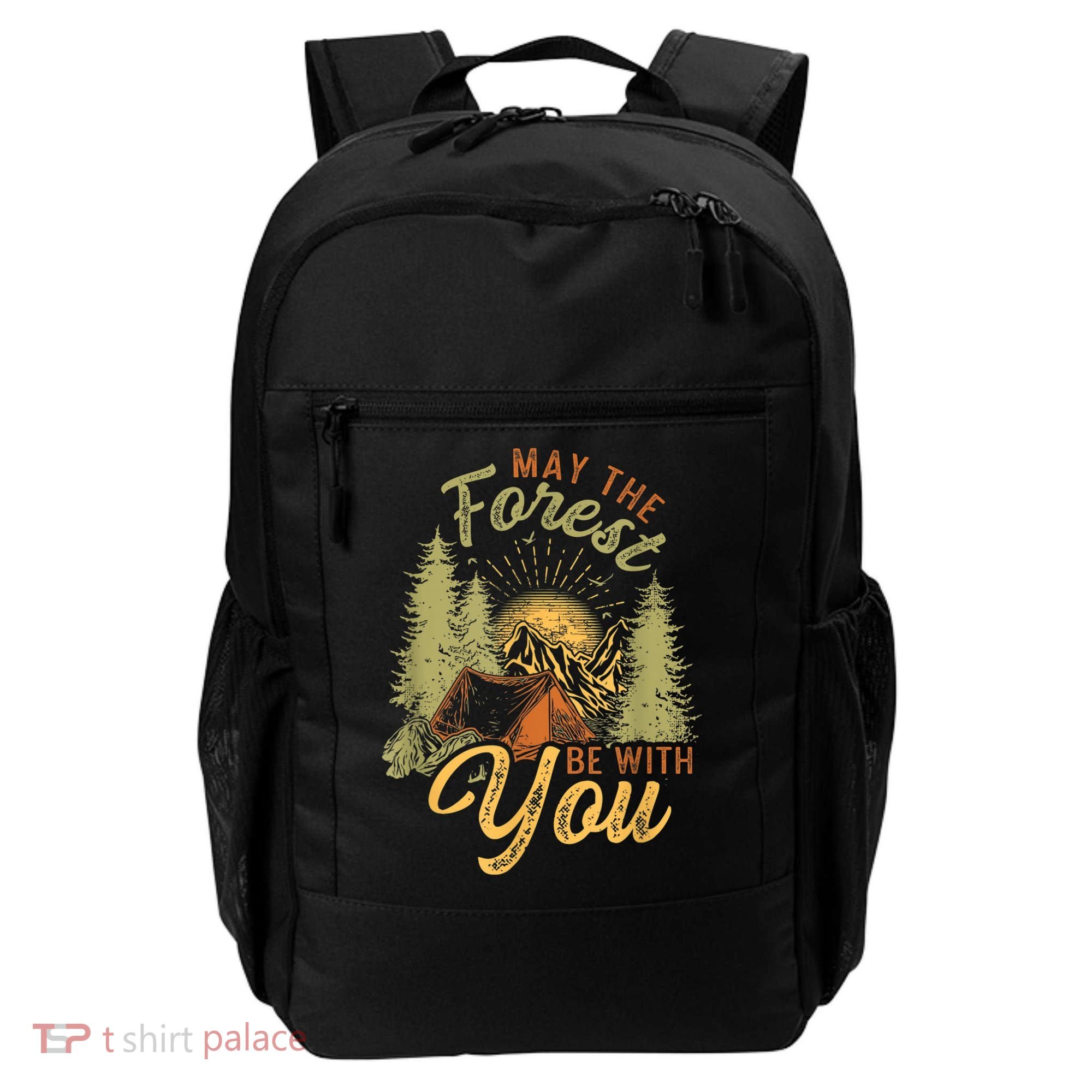 May The Forest Be With You Camping Backpack