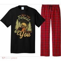 May The Forest Be With You Camping Pajama Set thumb 0