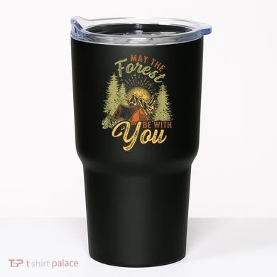 May The Forest Be With You Camping Tumbler
