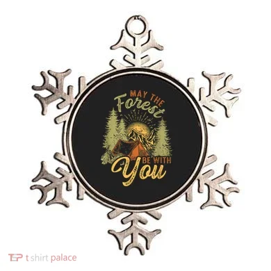 May The Forest Be With You Camping Ornament