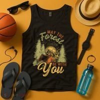 May The Forest Be With You Camping Tank Top thumb 4