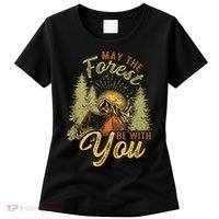 May The Forest Be With You Camping Women's T-Shirt thumb 0