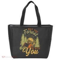 May The Forest Be With You Camping Tote Bag thumb 0