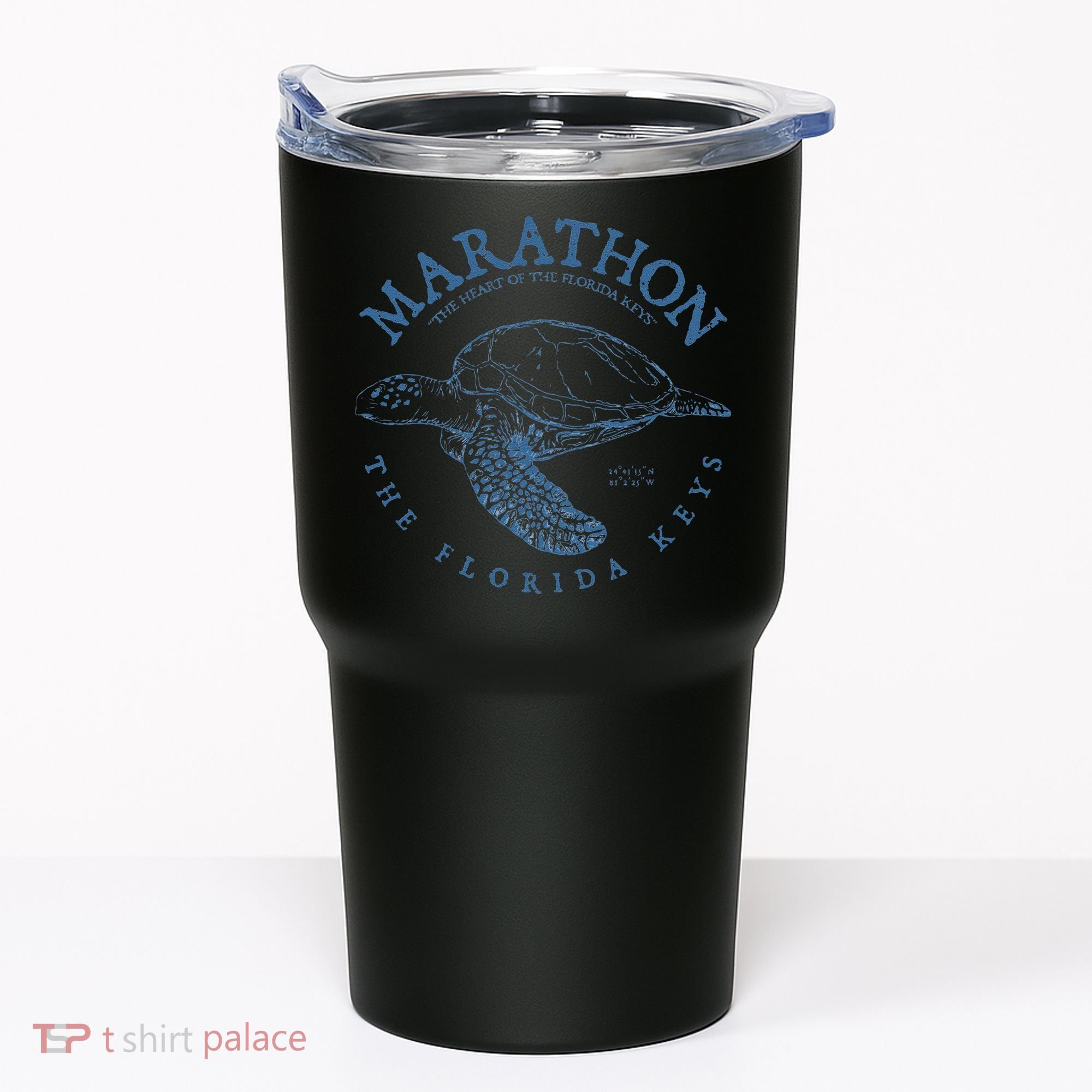 Marathon Turtle Florida Keys Scuba Fishing Diving Tee Tumbler