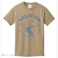 Marathon Turtle Florida Keys Scuba Fishing Diving Tee Kids T-Shirt thumb 0