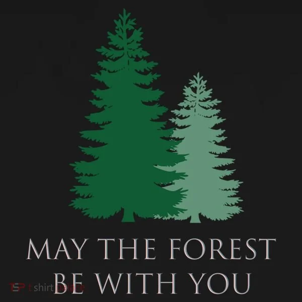 May The Forest Be With You Cool Gift Bucket Hat