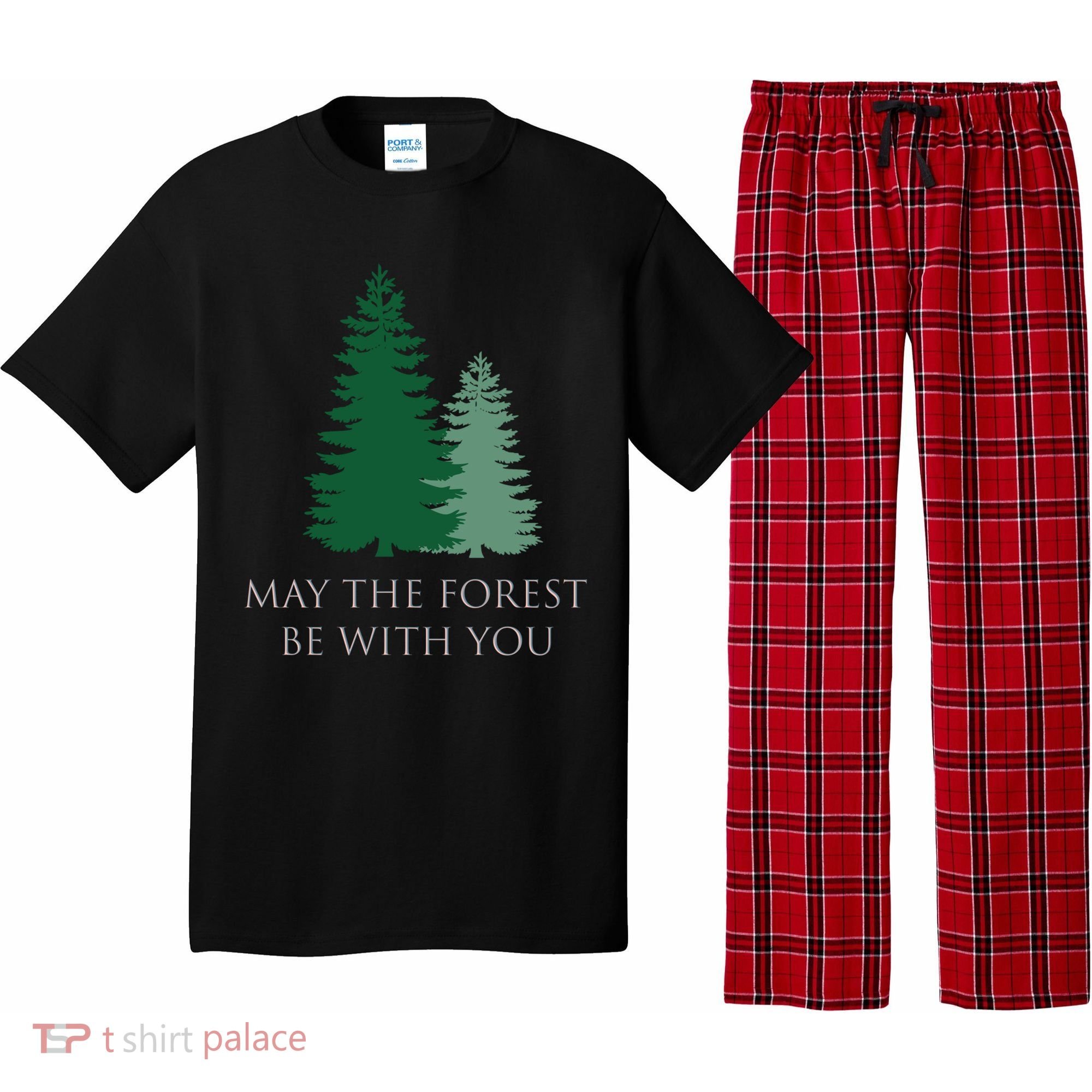 May The Forest Be With You Cool Gift Pajama Set
