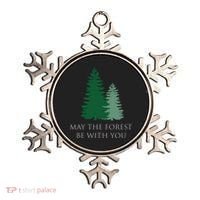 May The Forest Be With You Cool Gift Ornament thumb 0