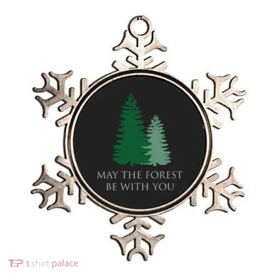 May The Forest Be With You Cool Gift Ornament