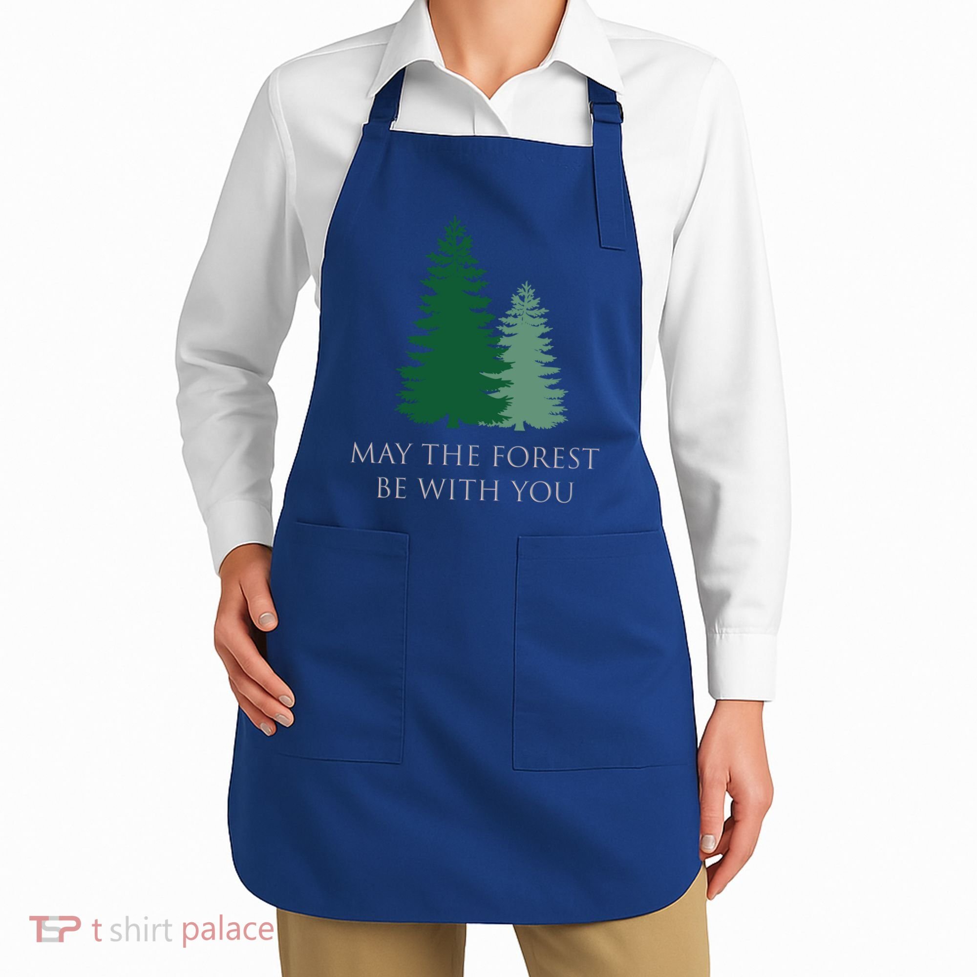 May The Forest Be With You Cool Gift Apron
