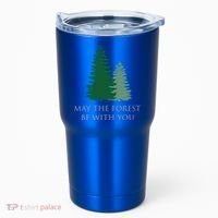 May The Forest Be With You Cool Gift Tumbler thumb 0