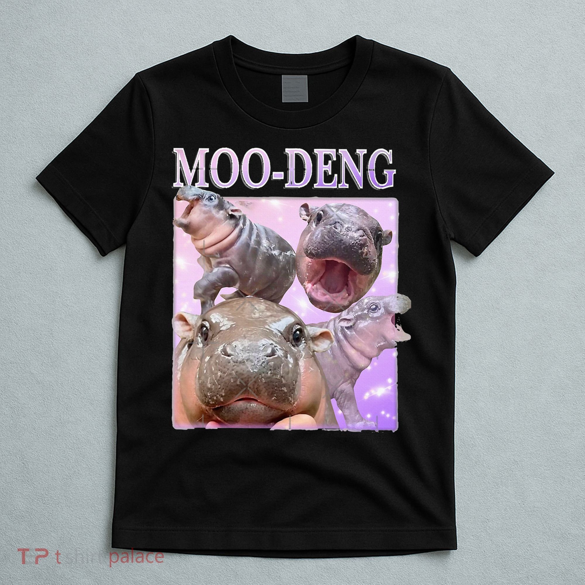Moodeng The Famous Baby Pigmy Hippo Moodeng T-Shirt