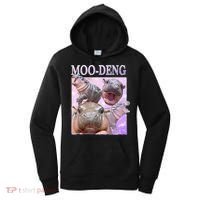 Moodeng The Famous Baby Pigmy Hippo Moodeng Women's Hoodie thumb 0