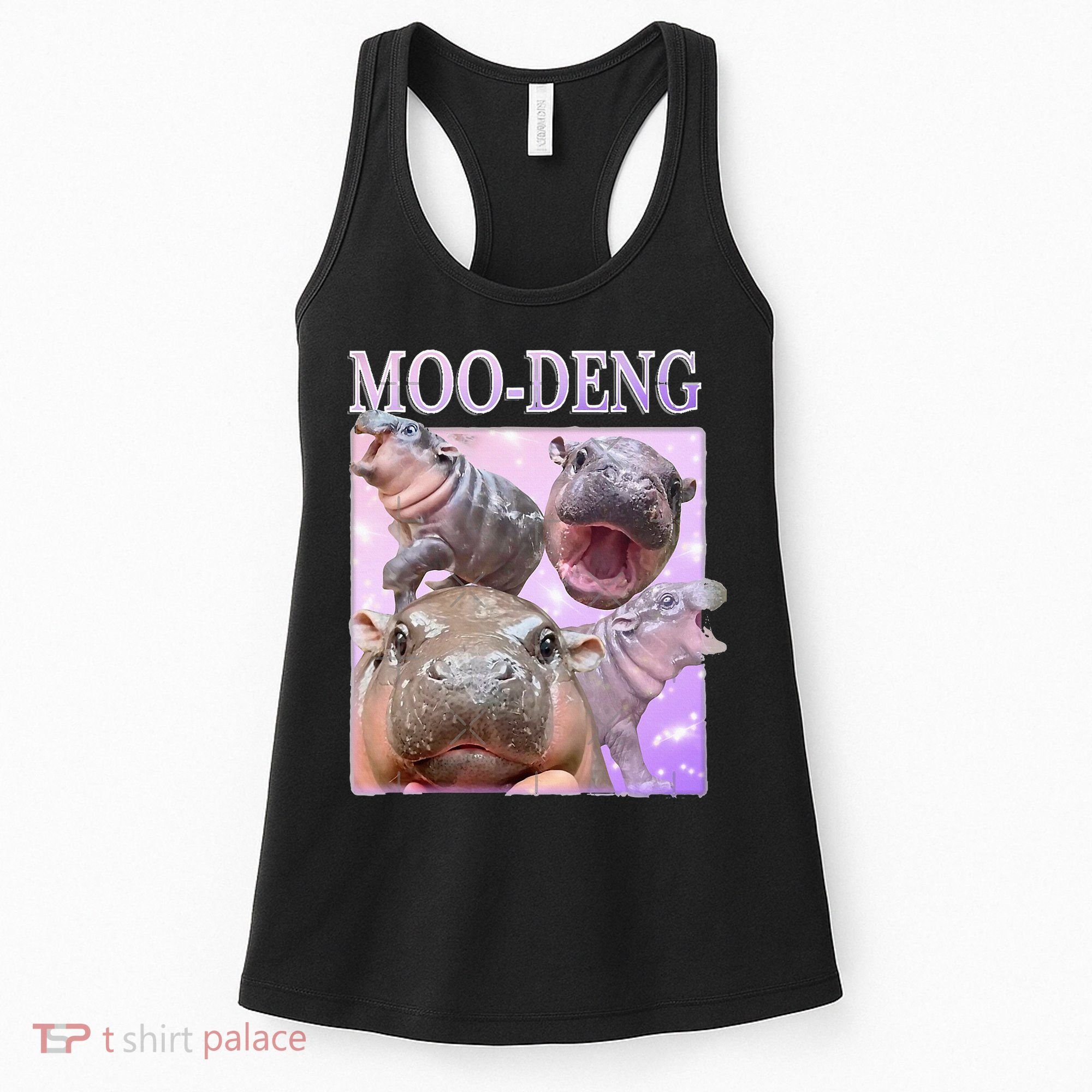 Moodeng The Famous Baby Pigmy Hippo Moodeng Women's Tank Top