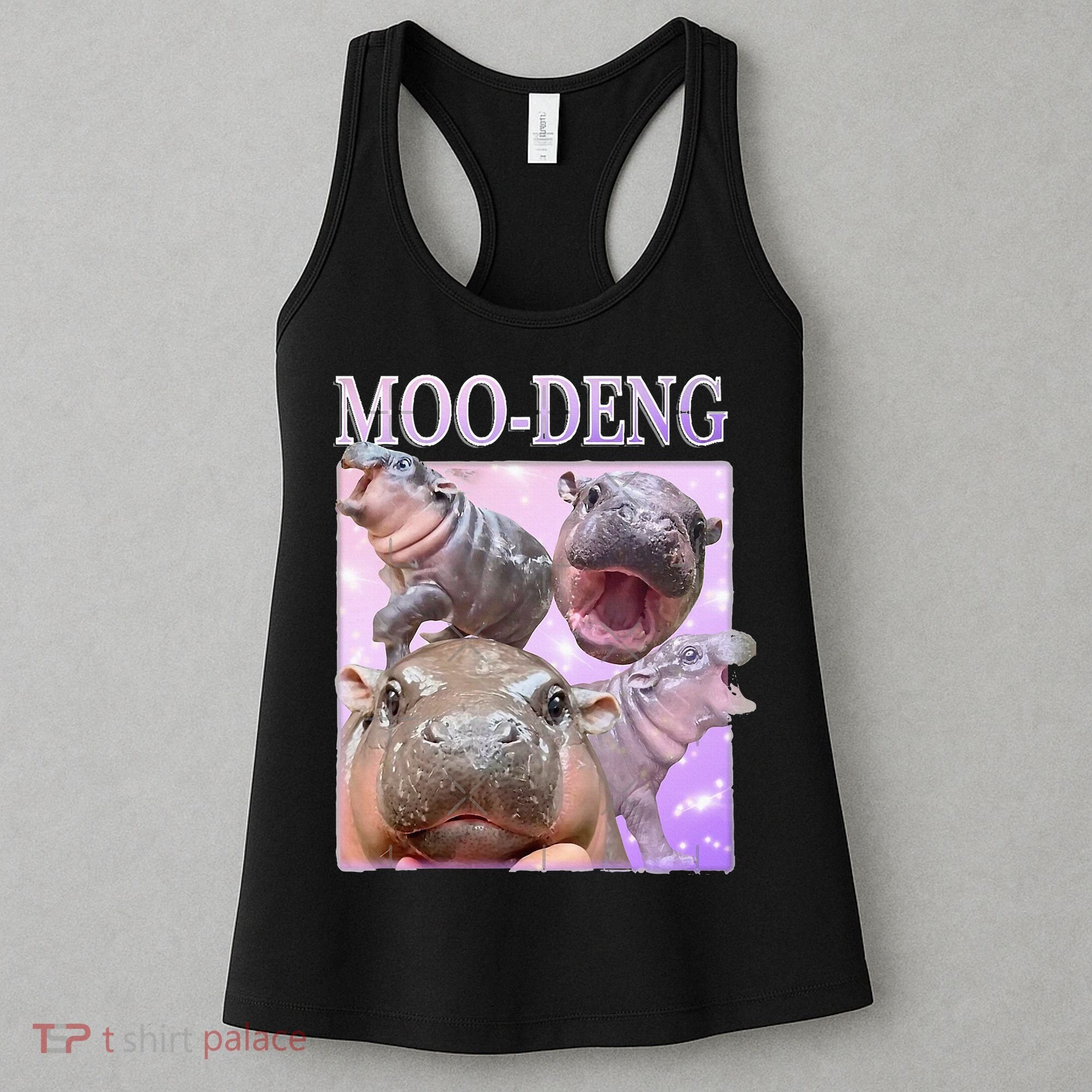 Moodeng The Famous Baby Pigmy Hippo Moodeng Women's Tank Top