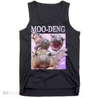 Moodeng The Famous Baby Pigmy Hippo Moodeng Tank Top thumb 0