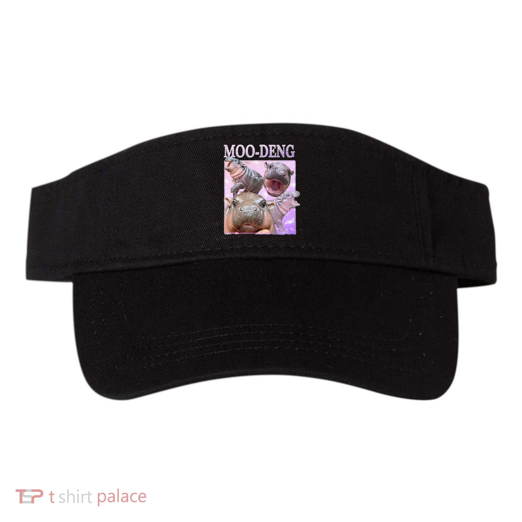 Moodeng The Famous Baby Pigmy Hippo Moodeng Visor