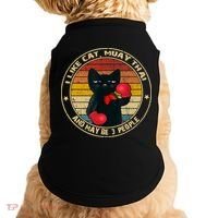Muay Thai Funny Cat Kickboxing Thailand Boxing Cat Boxing Doggie Tank thumb 0