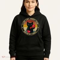 Muay Thai Funny Cat Kickboxing Thailand Boxing Cat Boxing Hoodie thumb 5