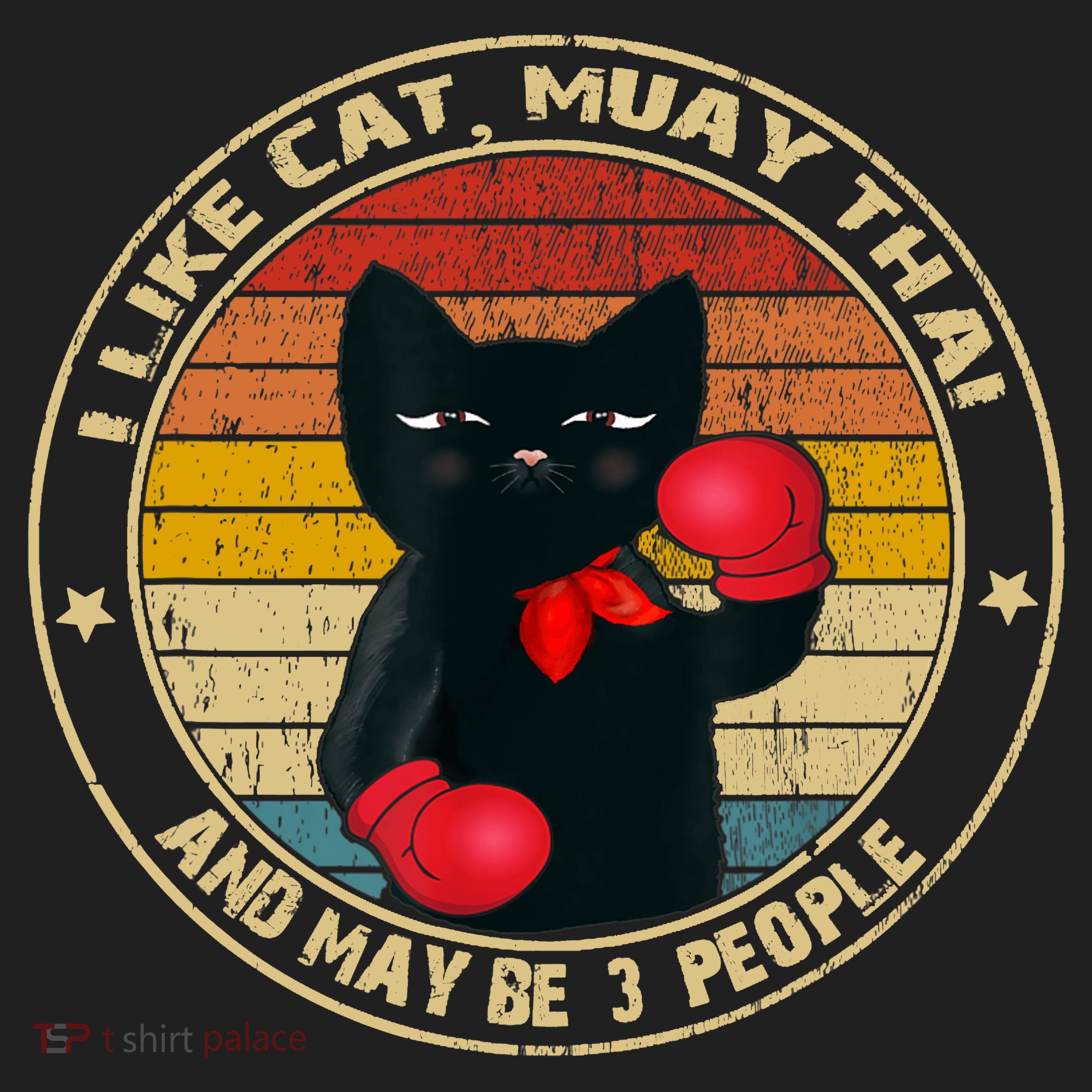 Muay Thai Funny Cat Kickboxing Thailand Boxing Cat Boxing Tumbler
