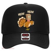 Meow Turkey Funny Thanksgiving Hat thumb 0